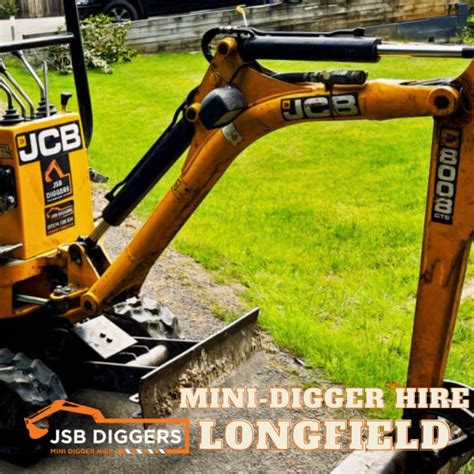 mini digger hire longfield|self drive mini digger hire.